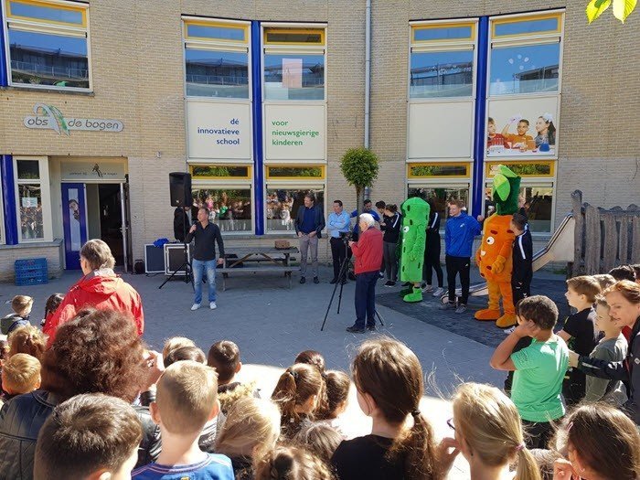 Officiële start van het verstrekken van fruit aan leerlingen van de basisscholen in de gemeente Harderwijk 1