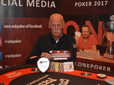 Hans Verhoog is Pokerkampioen van Harderwijk