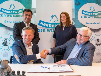 Gemeente Harderwijk en ZorgDat tekenen samenwerkingsovereenkomst