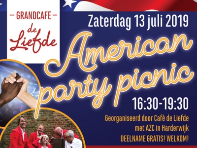 Grote picknick met eten, muziek en gesprek bij AZC Harderwijk