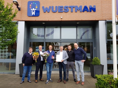 Wuestman wint verkiezing beste leerbedrijf 2019 van de provincie Gelderland in de sector Handel