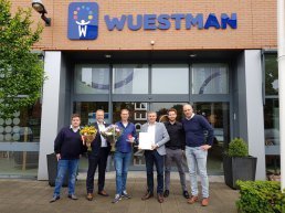 Wuestman wint verkiezing beste leerbedrijf 2019 van de provincie Gelderland in de sector Handel