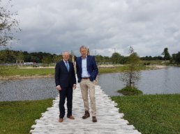 Verantwoord waterbeheer en recreatie gaan hand in hand in Harderweide