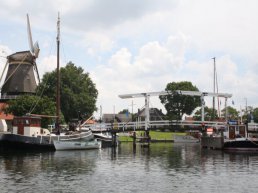 Brug vissershaven weer in functie