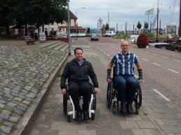 Raadsleden rollen door Harderwijk