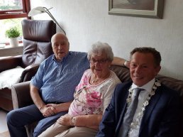 Bruidspaar Jansen & Petersen vieren 60 jarig jubileum