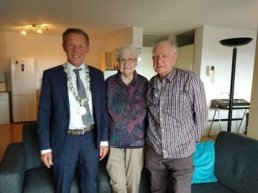 Echtpaar R. ter Maat en H.M. ter Maat-Giesen 60 jaar getrouwd