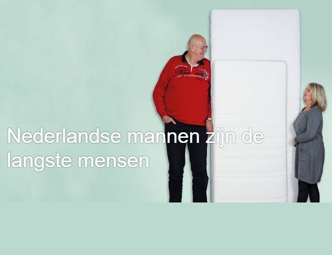 Nederlandse mannen zijn de langste mensen