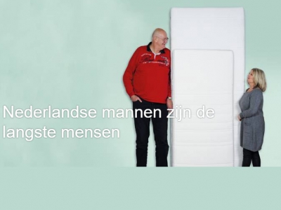Nederlandse mannen zijn de langste mensen