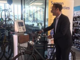 Nog sneller in –en uitchecken met je fiets!