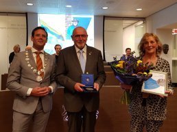 Harderwijker Erepenning voor Dim van Rhee