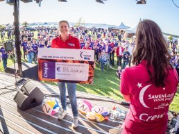 SamenLoop voor Hoop Harderwijk haalt ruim € 86.000 op voor KWF!