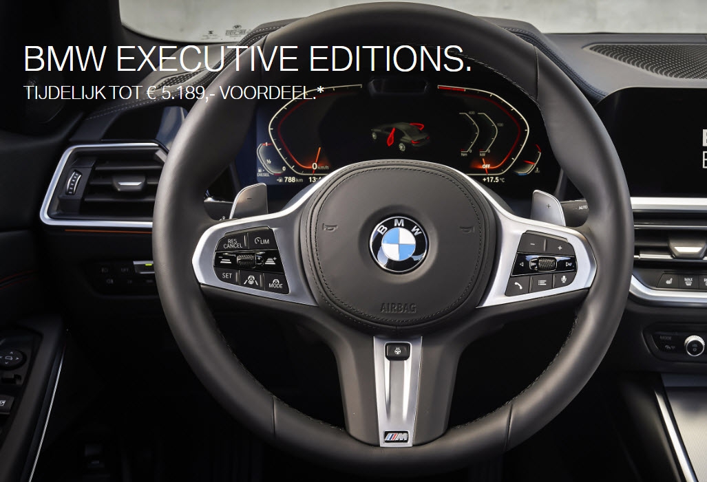 BMW Executive Editions, tijdelijk tot € 5.189,00 voordeel*