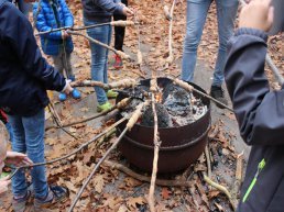Adventure dag tijdens de herfstvakantie