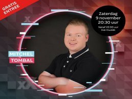 Mitchel Tombal & Wesley Ponsen live in het theatercafé