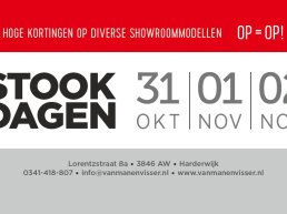 Stookdagen 2019 bij Van Manen en Visser Harderwijk