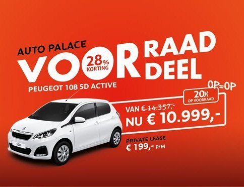 Voorraad Voordeel Actie!