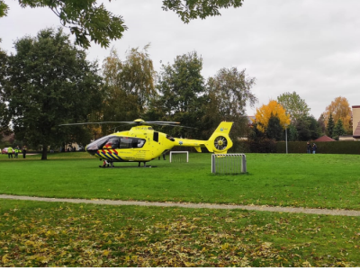 Traumahelikopter opgroepen bij ongeval Harderwijk