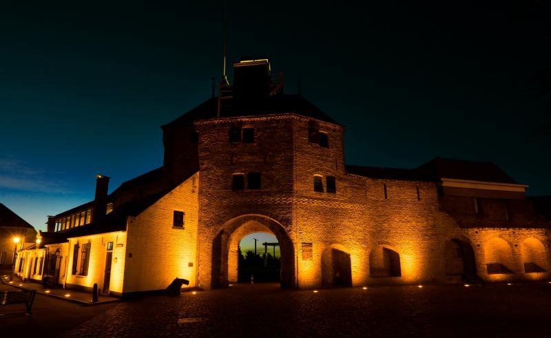 De binnenstad van ons mooie Harderwijk staat eigenlijk altijd mooi in het licht