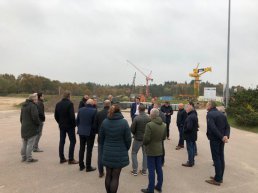 Businessclub v.v. Hierden op bezoek bij Bouw & Infra