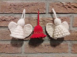 Kerstversiering breien of haken