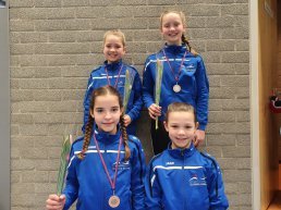 Turnsters G.V. Olympia pakken 3 podiumplekken!