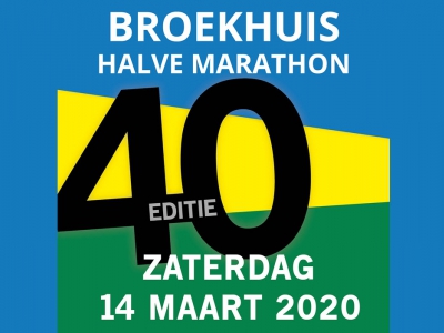 Zaterdag 14 maart 40e editie Halve Marathon Harderwijk 2020