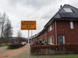 Fietsroute Belcantodreef tijdelijk afgesloten