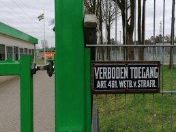 Sportpark VVOG is verboden terrein