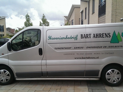 ​Hoveniersbedrijf Bart Ahrens Harderwijk - Al ruim 30 jaar uw specialist in het aanleggen en onderhouden van tuinen
