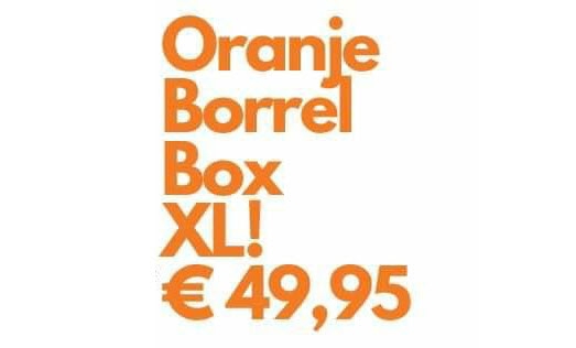 Bestel de Oranje Borrel Box XL