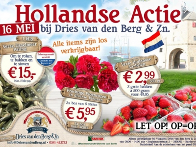 Profiteer van de Hollandse actie gemaakt door Harderwijkse ondernemers