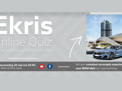 Ekris online quiz: U kunt uw kennis over BMW, MINI en elektrisch BMW en MINI eens flink op de proef stellen