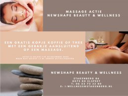 Massage actie Newshape Beauty & Wellness