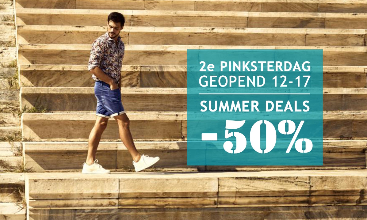 Germano Menswear 2e Pinksterdag geopend