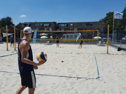 Beachvolleybal Team Nederland in Harderwijk