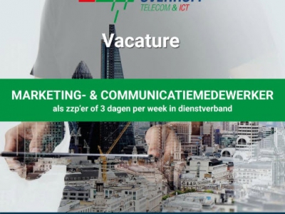 Vacature Marketing- & Communicatiemedewerker 24 uur per week