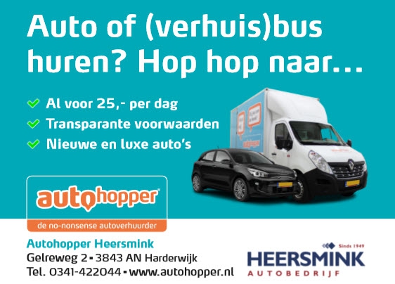 Auto of (verhuis) bus huren?