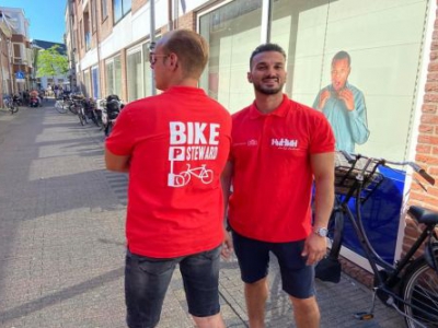 Bikestewards voor fietsparkeren in binnenstad Harderwijk