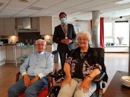 Echtpaar Venema - Markestijn 65 jaar getrouwd