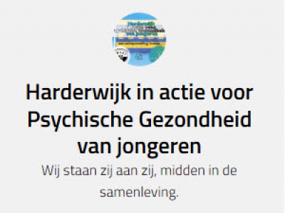 Harderwijk in actie voor de psychische gezondheid van jongeren | Last Man Standing