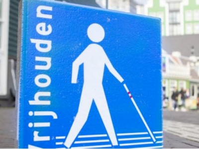 Raad Harderwijk wil toegankelijke stad voor mensen met visuele handicap 