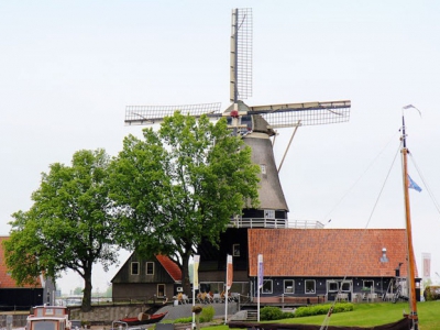 Gebied bij de molen in Harderwijk krijgt tijdelijke facelift