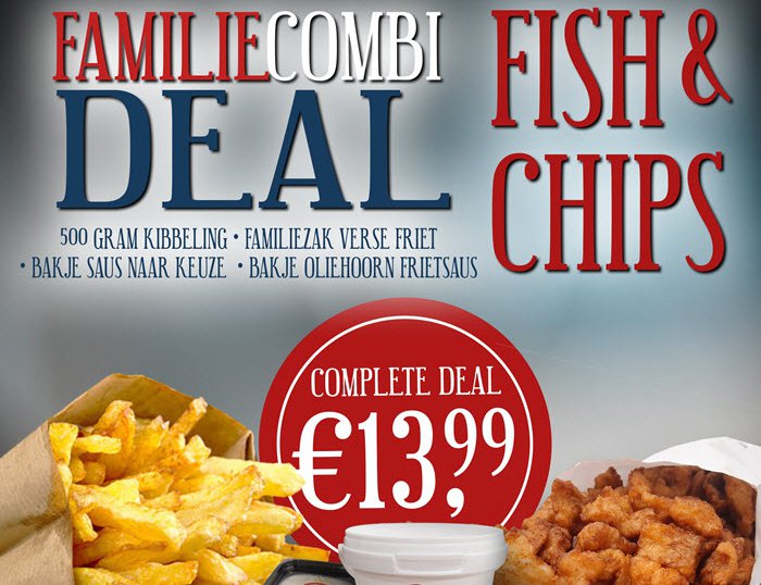 De Fish & Chips Family deals