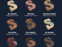 Vier het met Van Dongen: Chocoladeletter assortiment