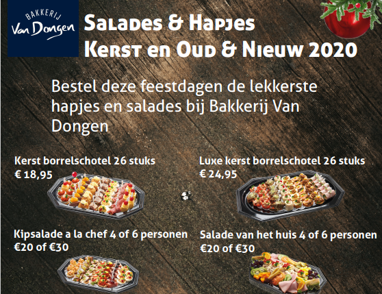 Salades en hapjes voor Kerst en Oud & Nieuw!