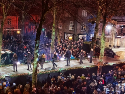Een jaar geleden: Kerst met de Zandtovenaar in Harderwijk