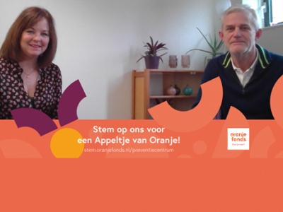 Het Suïcide Preventie Centrum Noord Veluwe maakt kans op Appeltje van Oranje 2021