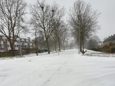 Winterse omstandigheden in Harderwijk: 'Met man en macht bezig om wegen sneeuwvrij te maken'