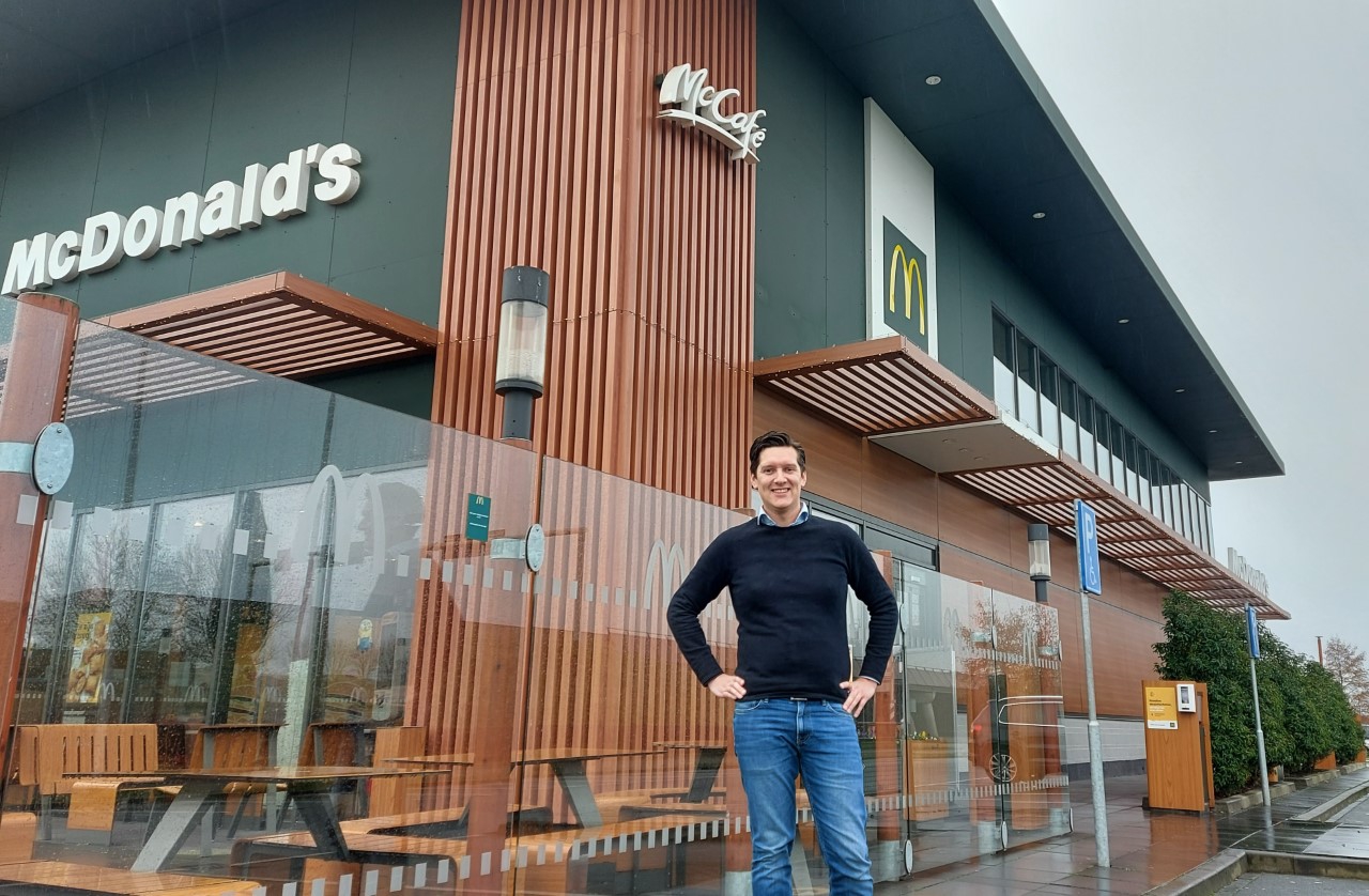 ​Rogier Pull runt de McDonald's in Harderwijk, Ermelo, Nijkerk en Lelystad: 'We blijven ons ontwikkelen'